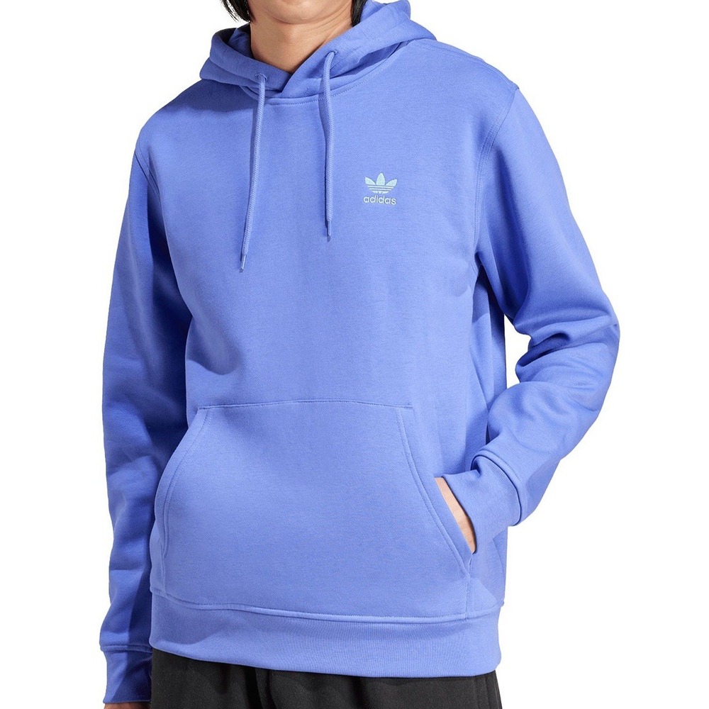 NEW adidas Originals Mens Size‎ S Adicolor Essentials Trefoil Hoodie Cobalt Blue